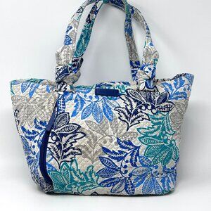 Vera Bradley Signature Hadley East West Quilted Tote Bag Santiago